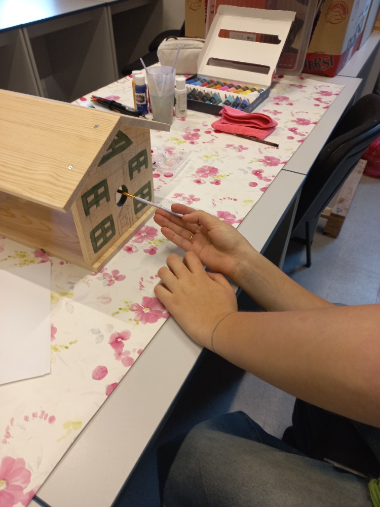 Postup tvorby domečku